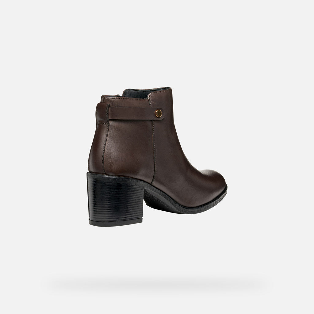 Geox Stivaletti Donna - Dk Brown
