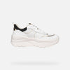 geox sneakers donna white lt gold 5479182