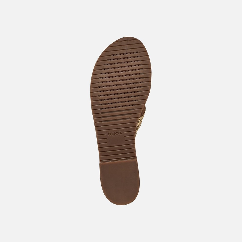 Geox Sandalo Donna - Dk Gold