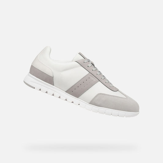 Geox Sneakers Uomo - White/Lt Grey