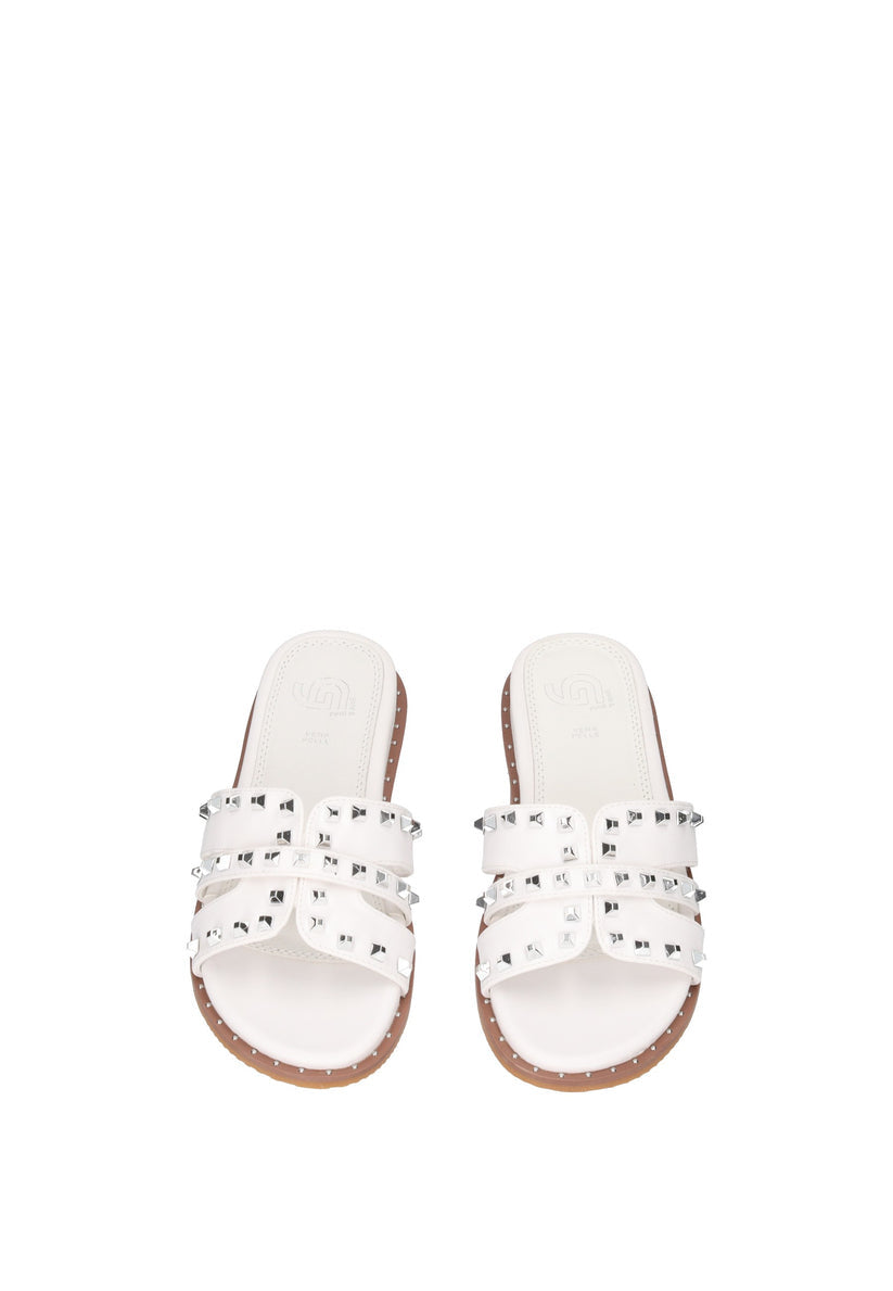 Gold&gold Ciabatte Donna - White