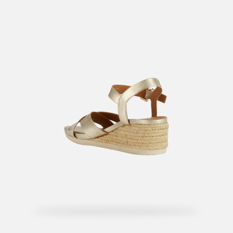 Sandalo Geox Donna - Lt Gold
