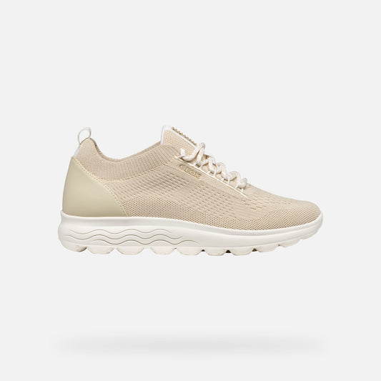 Geox Sneaker Spherica Donna - Lt/Taupe