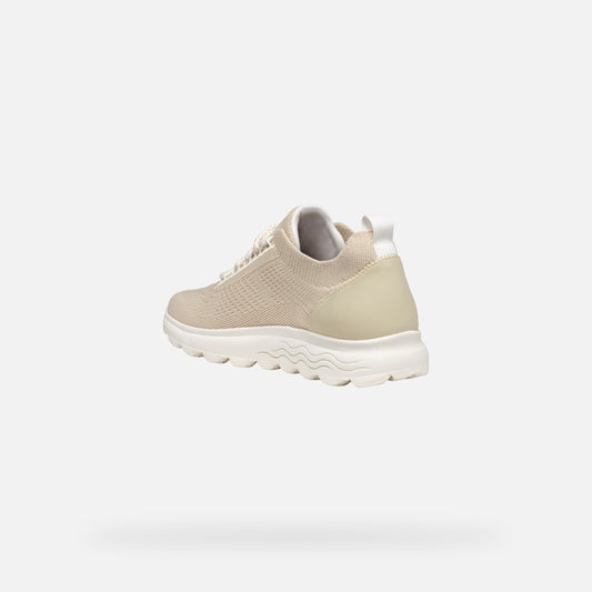 Geox Sneaker Spherica Donna - Lt/Taupe