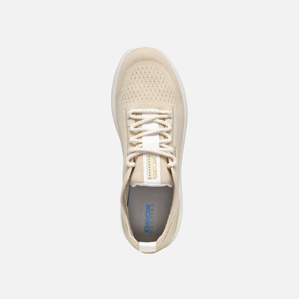 Geox Sneaker Spherica Donna - Lt/Taupe