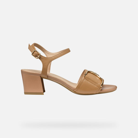 Geox Sandalo New Eraklia Donna - Beige