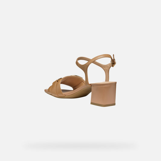 Geox Sandalo New Eraklia Donna - Beige