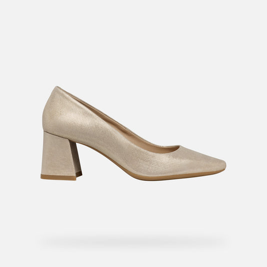 Geox Décolleté Giselda Donna - Lt/Gold