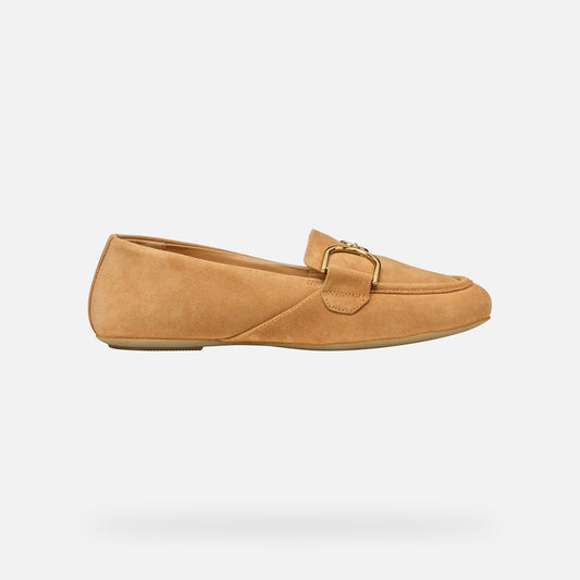 Geox Mocassino Palmaria Donna - Cognac