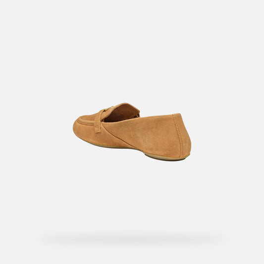 Geox Mocassino Palmaria Donna - Cognac