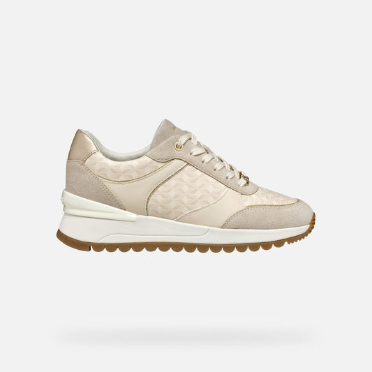 Geox Sneaker Desya Donna - Papyrus/Lt Taupe