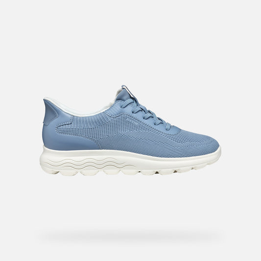 Geox Sneaker Spherica Plus Donna - Lt Blu