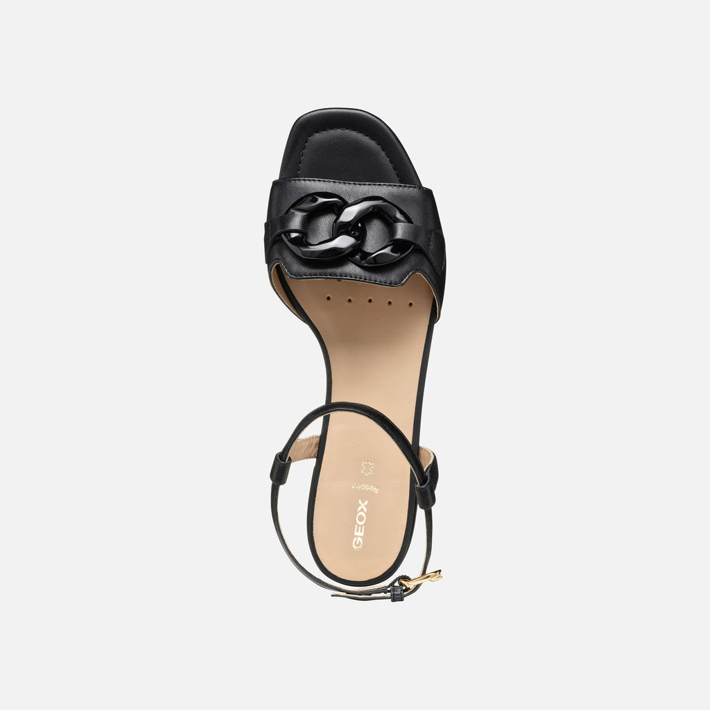 Geox Sandalo New Eraklia Donna - Black