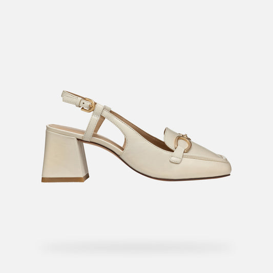 Geox Décolleté Coronilla Donna - Bianco