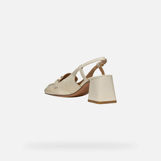 Geox Décolleté Coronilla Donna - Bianco