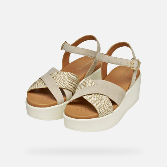 Sandalo Geox Donna - Taupe