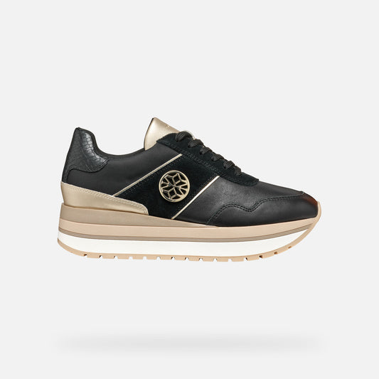 Geox Sneaker Kency Donna - Black