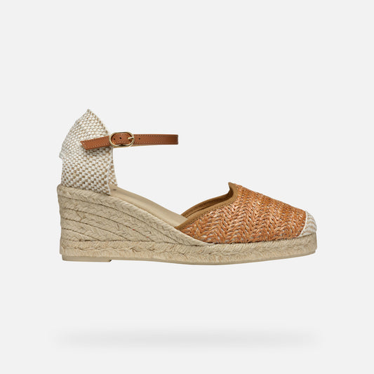 Geox Sandalo Gelsa Donna - Camel