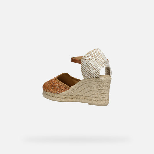 Geox Sandalo Gelsa Donna - Camel