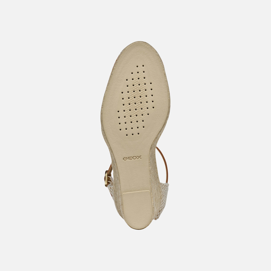 Geox Sandalo Gelsa Donna - Camel