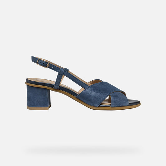 Geox Sandalo Aurely Donna - Dark Avio