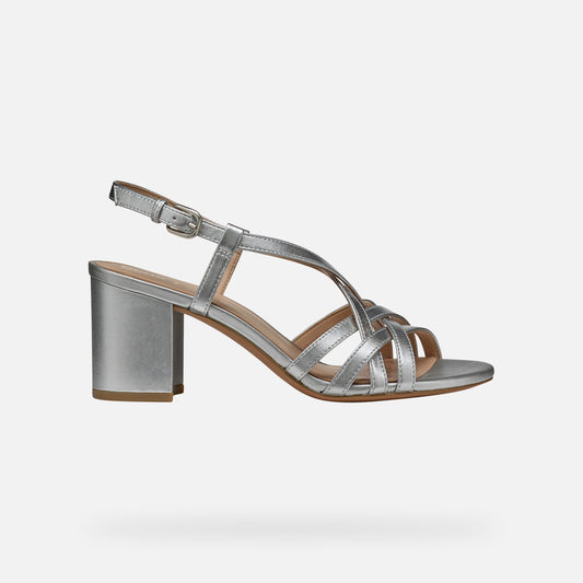 Sandalo Geox Donna - Silver