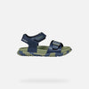 geox sandalo fusbetto bambino navy military 3305806