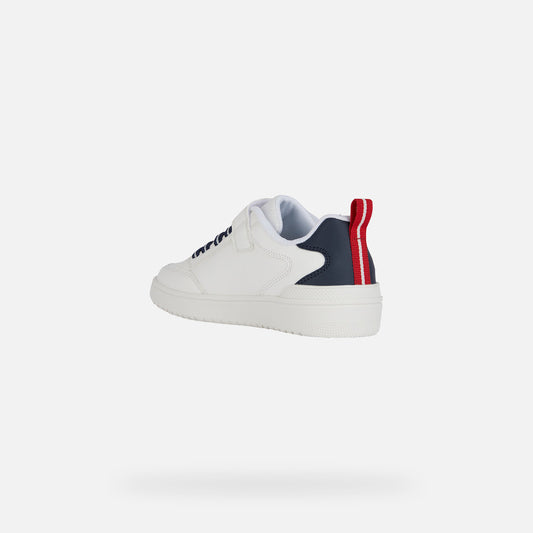 Geox Sneaker Washiba Bambino - White/Navy
