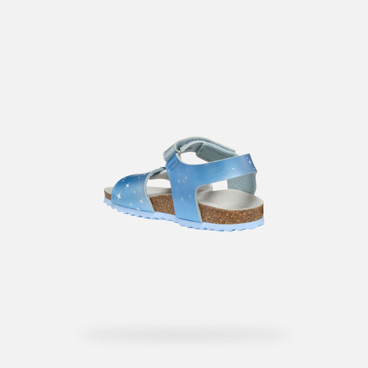 Geox Sandalo Adriel Bambina - Crystal