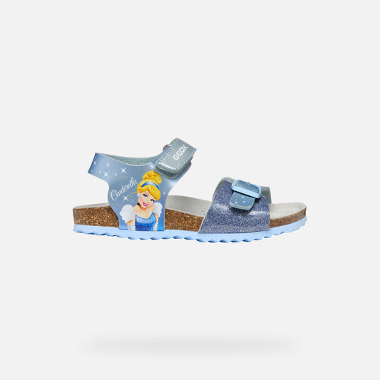 Geox Sandalo Adriel Bambina - Crystal
