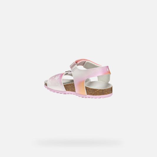 Geox Sandalo Adriel Bambina - Pink