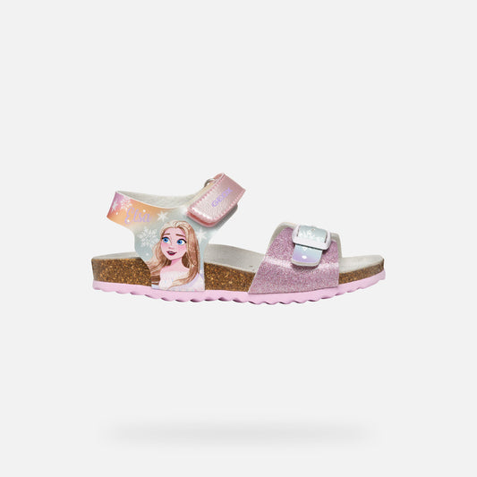 Geox Sandalo Adriel Bambina - Pink