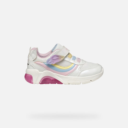 Geox Sneaker Fadinlight Bambina - White/multicolor