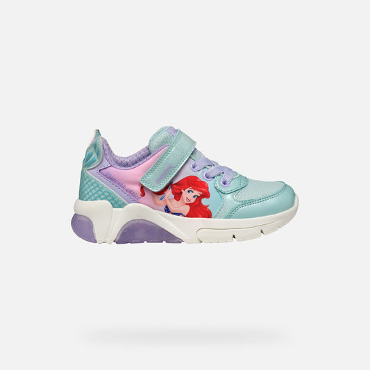 Geox Sneaker Fadinlight Bambina - Watersea/Lilac