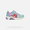 geox sneaker fadinlight bambina watersea lilac 5504889
