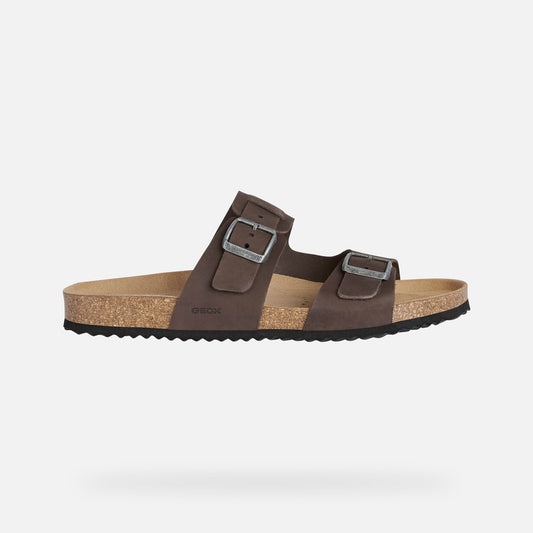 Geox Sandalo Ghita Uomo - Coffee