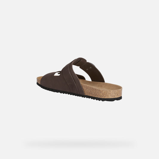 Geox Sandalo Ghita Uomo - Coffee