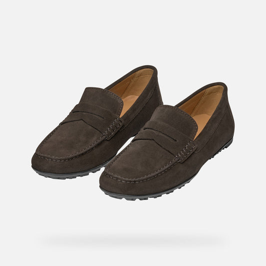 Geox mocassino Kosmopolis uomo - Dark Brown