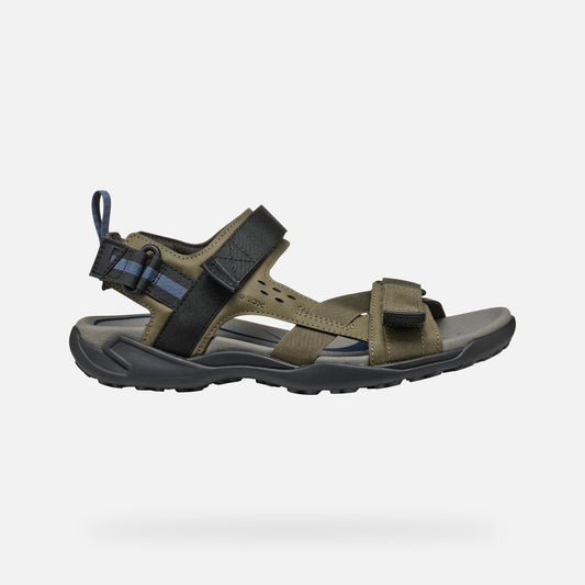 Geox Sandalo Terreno Uomo - Military