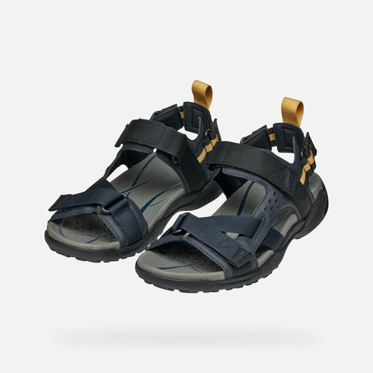 Geox Sandalo Terreno Uomo - Navy