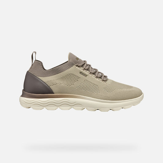 Geox Sneaker Spherica Uomo - Sand/Dove Grey
