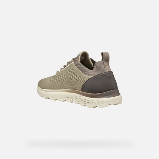 Geox Sneaker Spherica Uomo - Sand/Dove Grey