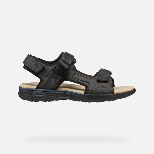 Geox Sandalo Spherica Uomo - Dark Coffee