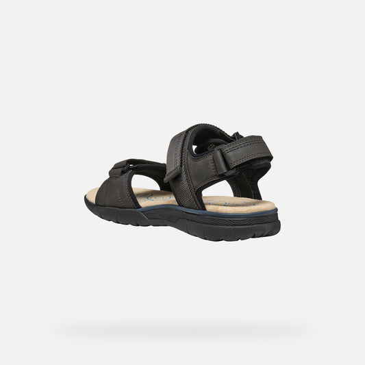 Geox Sandalo Spherica Uomo - Dark Coffee