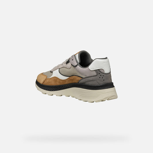 Geox Sneaker Spherica Actif Uomo - Sand/Toffie