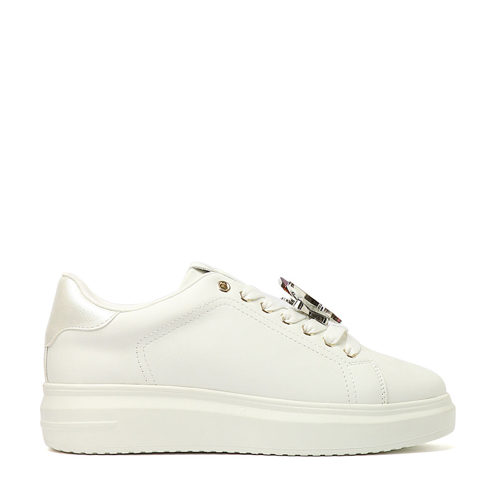 Sneakers Gold & gold Donna - Bianca