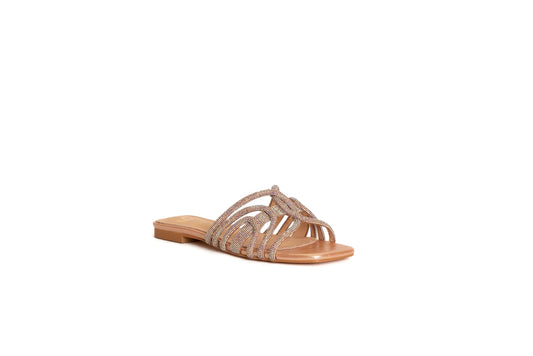 Ciabatta Gold&gold Donna Champagne