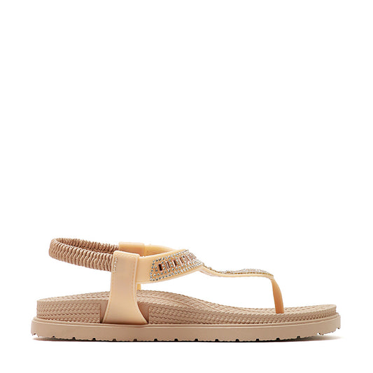 Solo Soprani Cabatta Infradito Donna - Bronzo