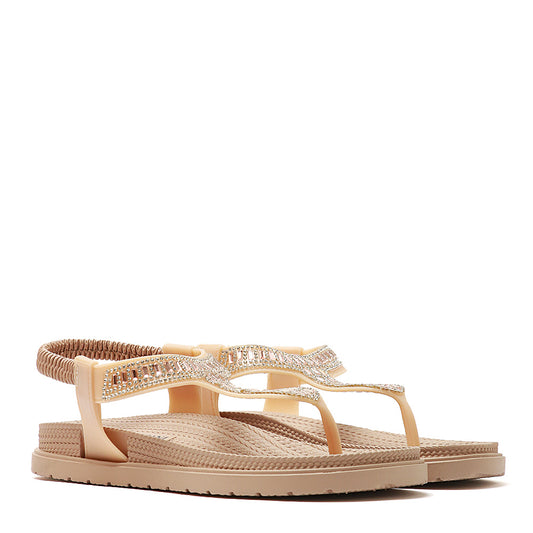 Solo Soprani Cabatta Infradito Donna - Bronzo
