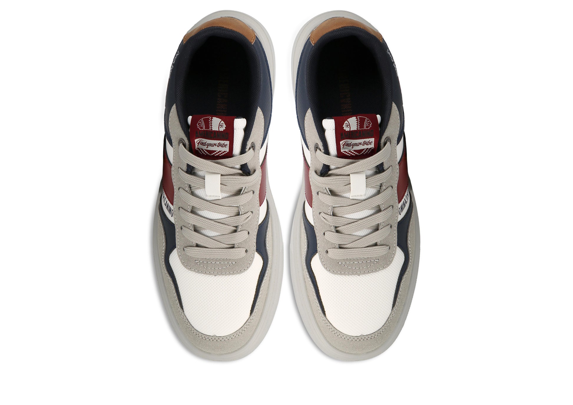 Americanino Sneakers Uomo - White-Red